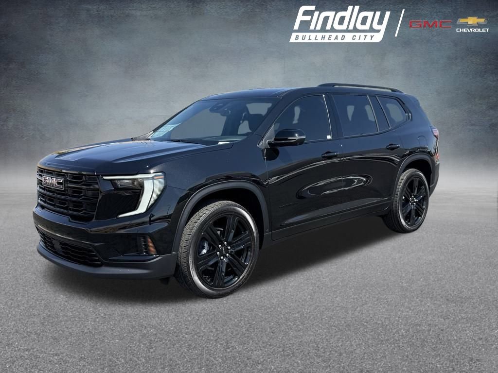 New 2025 GMC Acadia Elevation w/ Black Edition