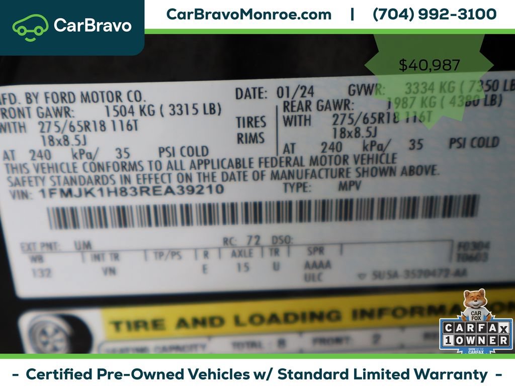 Used 2024 Ford Expedition Max XLT RWD image 57