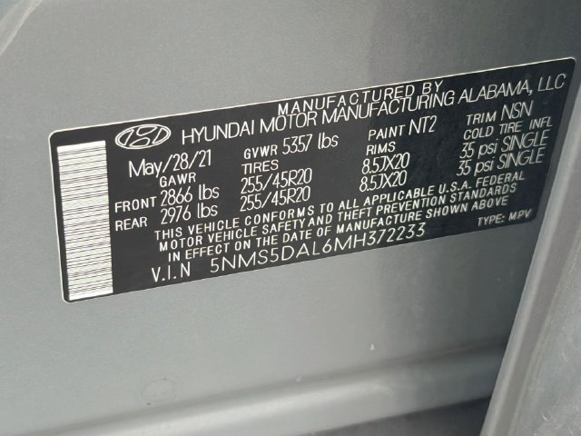 Used 2021 Hyundai Santa Fe Calligraphy AWD/4WD image 24