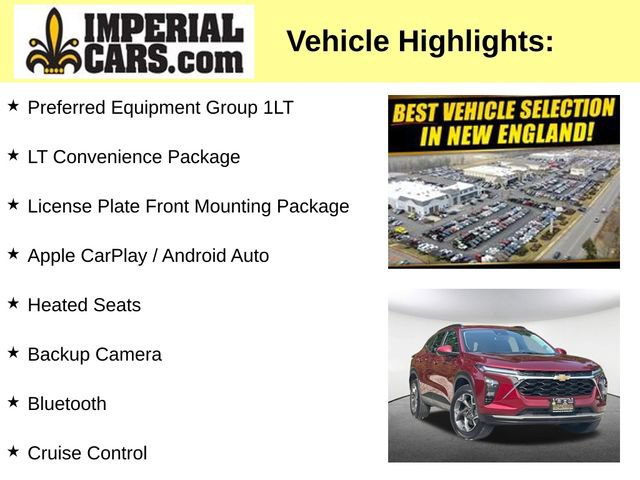 Used 2025 Chevrolet Trax LT w/ LT Convenience Package FWD image 3