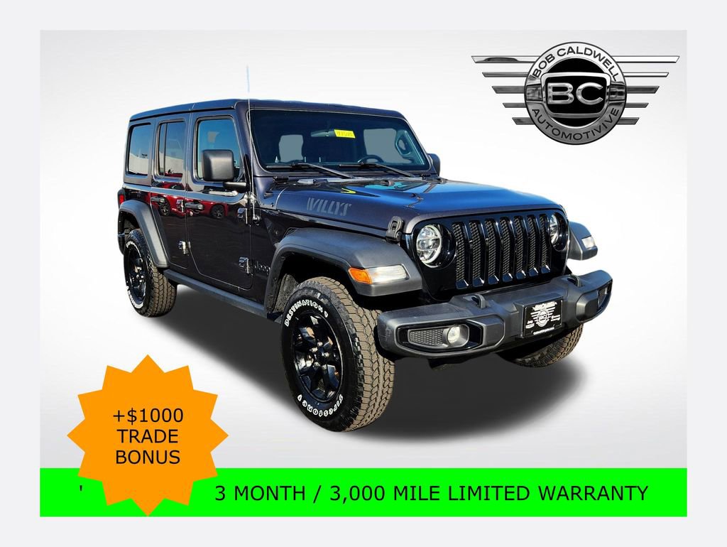 Used 2021 Jeep Wrangler Unlimited Sport image 1