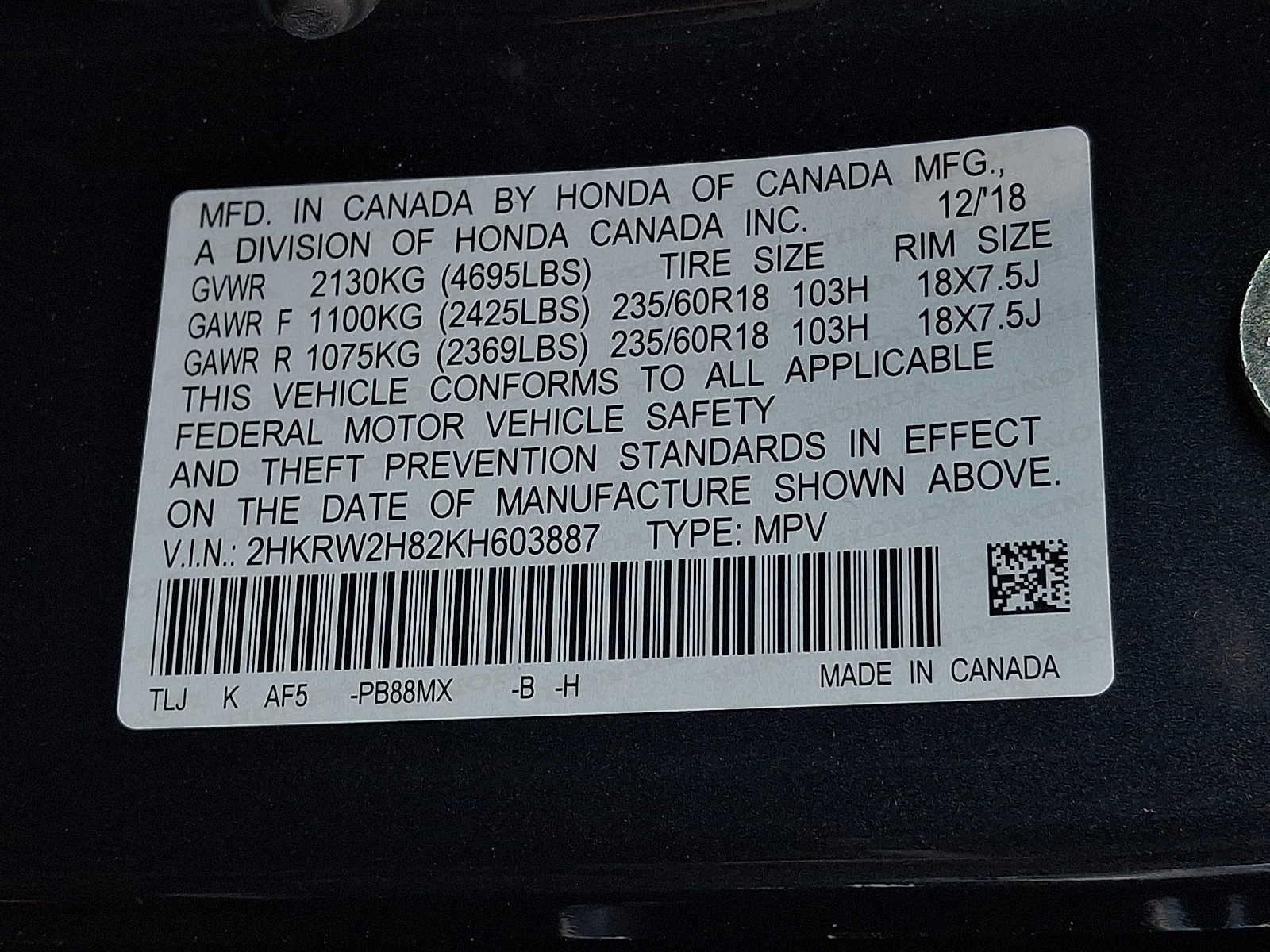 Used 2019 Honda CR-V EX-L image 26