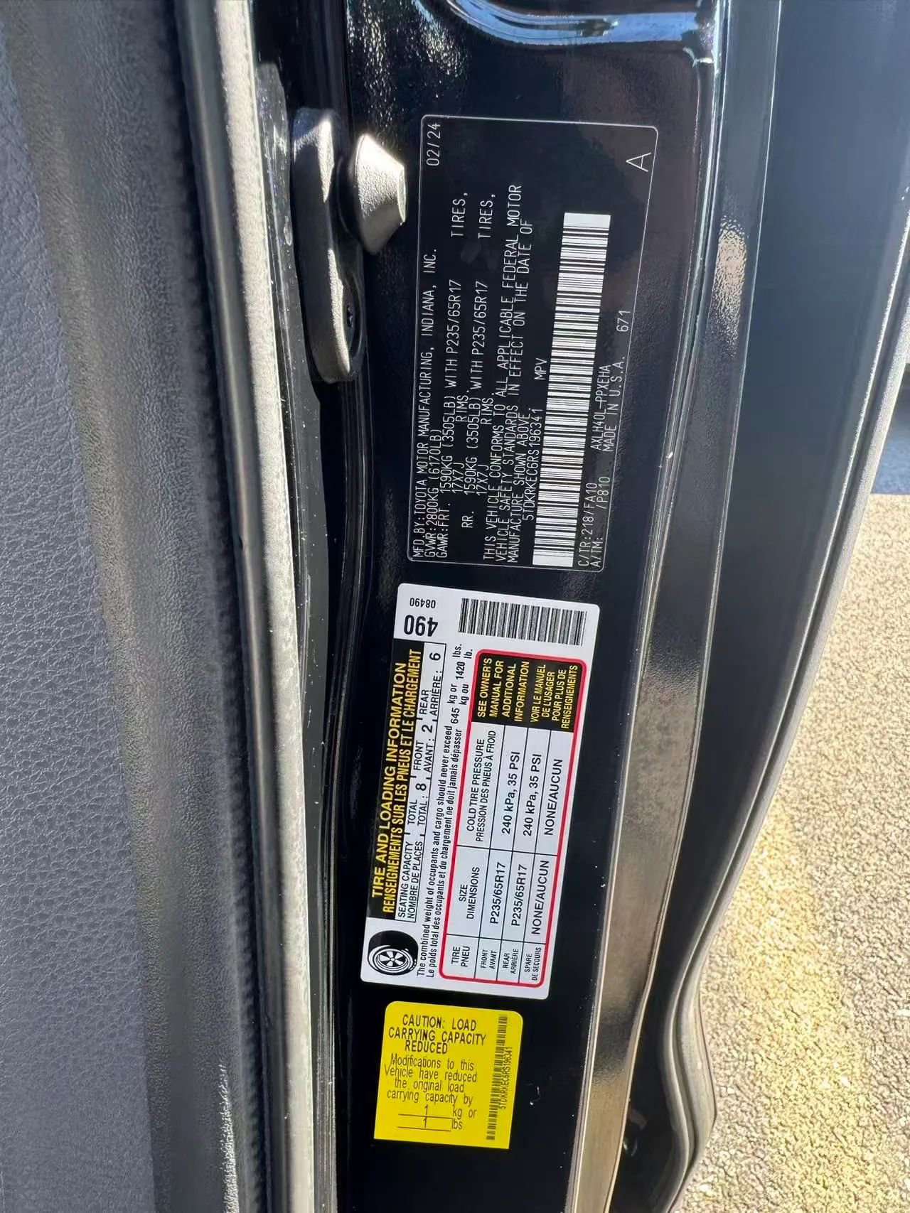 Used 2024 Toyota Sienna LE image 31