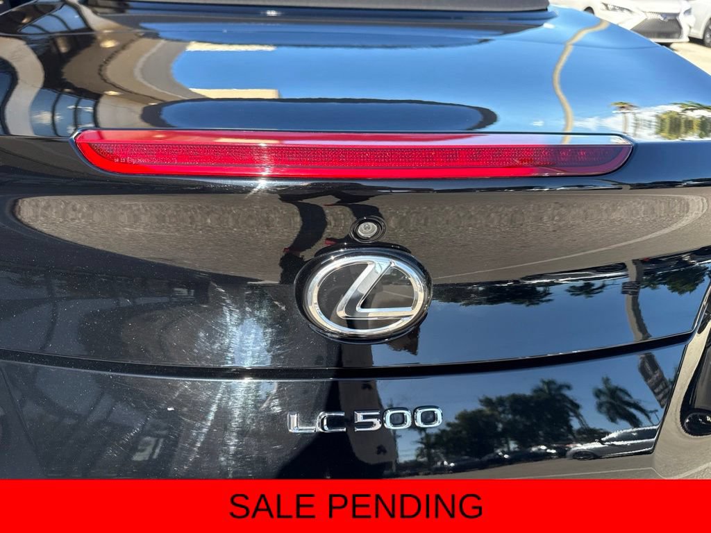 Used 2021 Lexus LC 500 Convertible w/ Touring Package RWD image 8