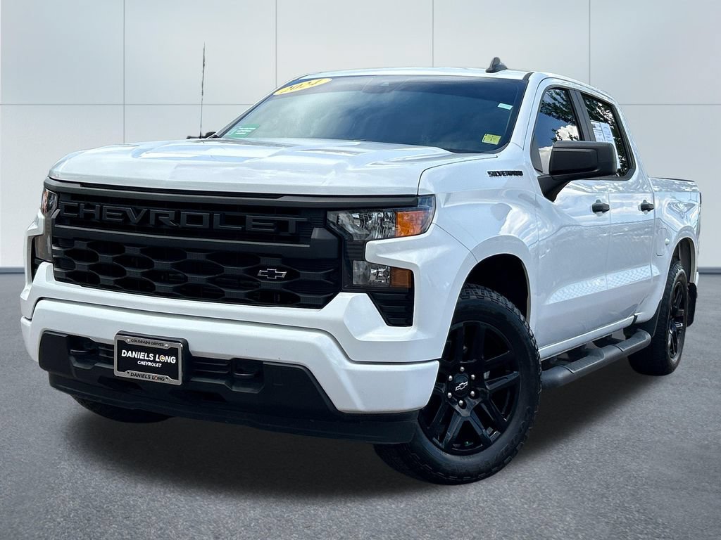 Used 2024 Chevrolet Silverado 1500 Custom w/ Turbomax Blackout Package