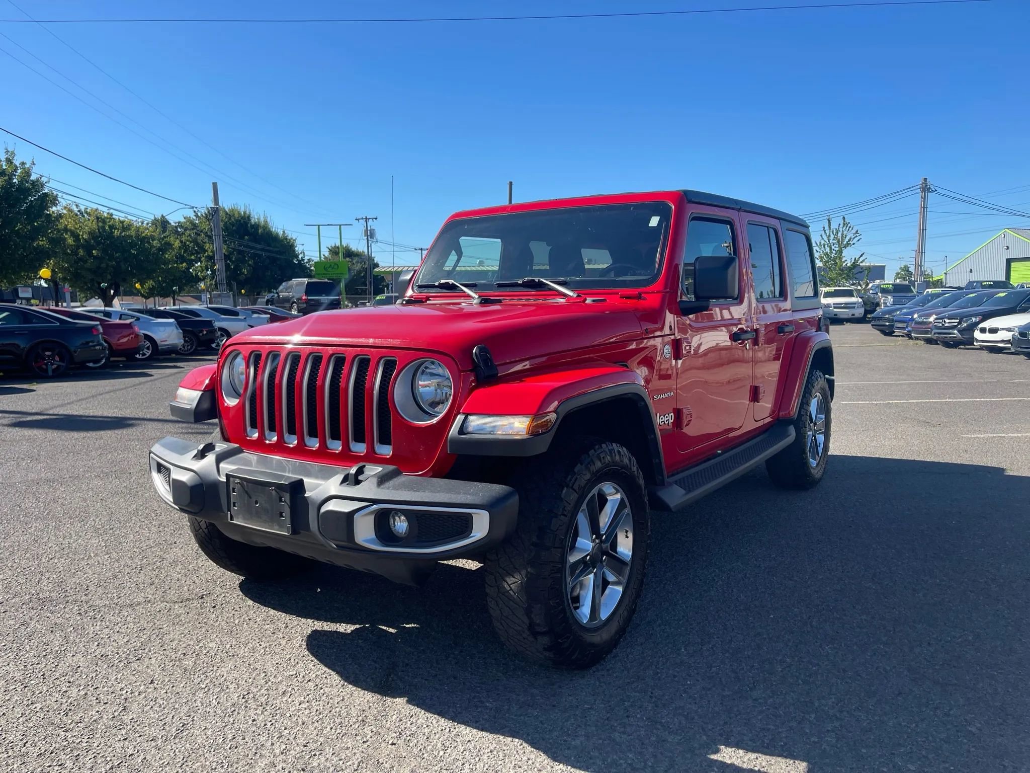 Used 2019 Jeep Wrangler Unlimited Sahara AWD/4WD image 6