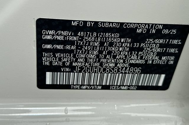 Used 2025 Subaru Crosstrek 2.5i Premium AWD/4WD image 32