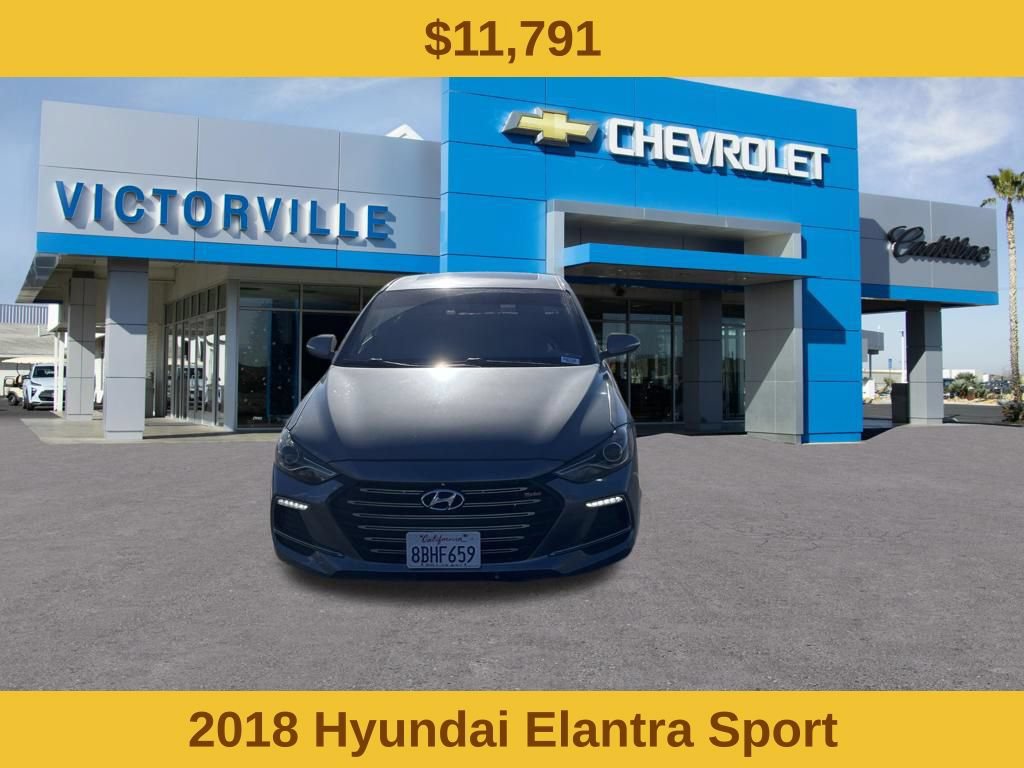 Used 2018 Hyundai Elantra Sport w/ Sport Premium Package 03 FWD image 2