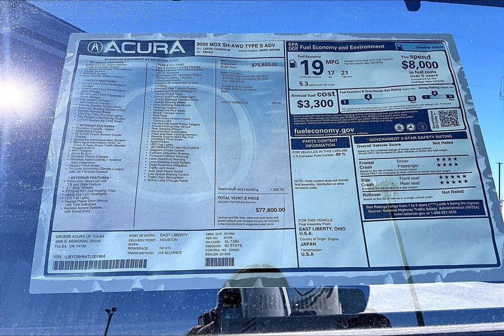 New 2026 Acura RDX A-Spec AWD/4WD image 41
