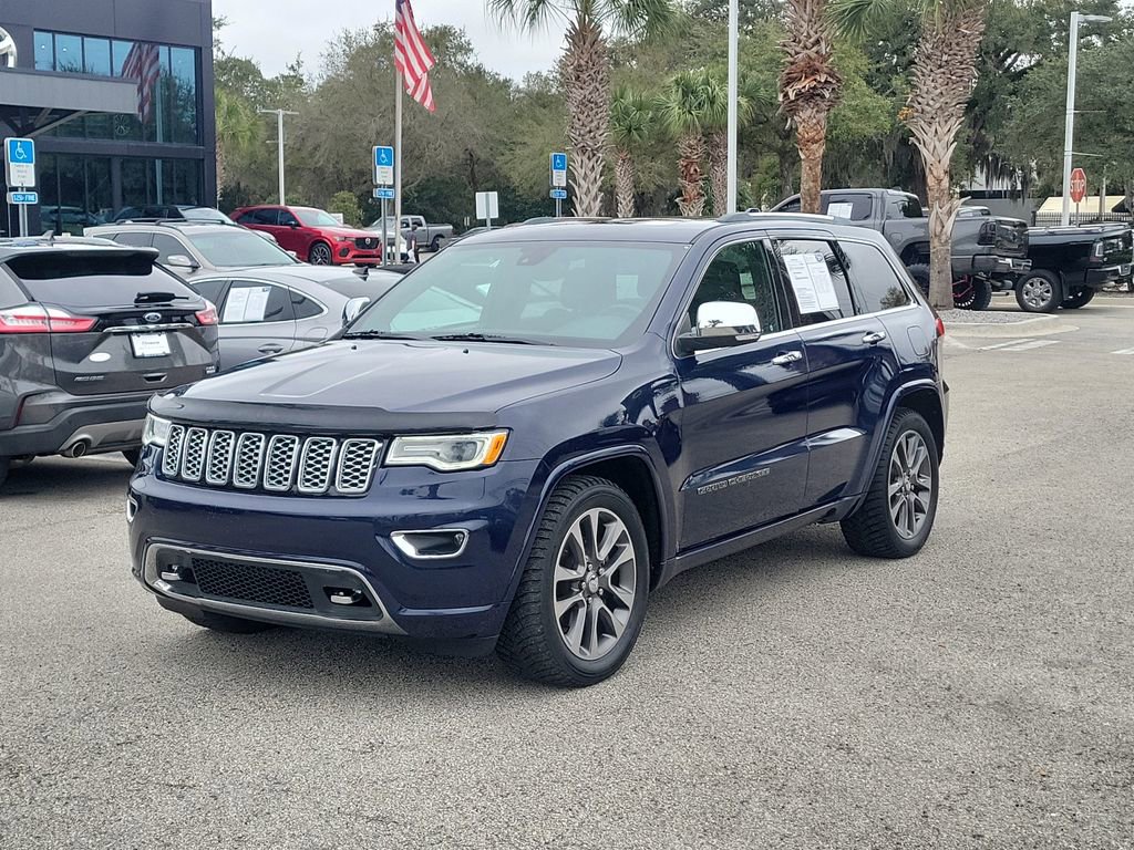 Used 2018 Jeep Grand Cherokee Overland AWD/4WD image 1