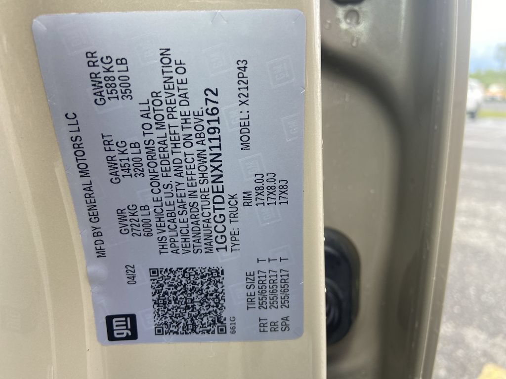 Certified 2022 Chevrolet Colorado Z71 AWD/4WD image 33