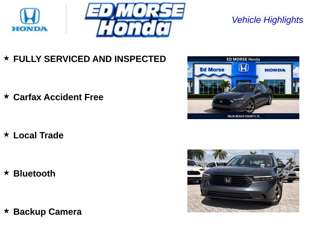 Certified 2024 Honda Accord EX image 6