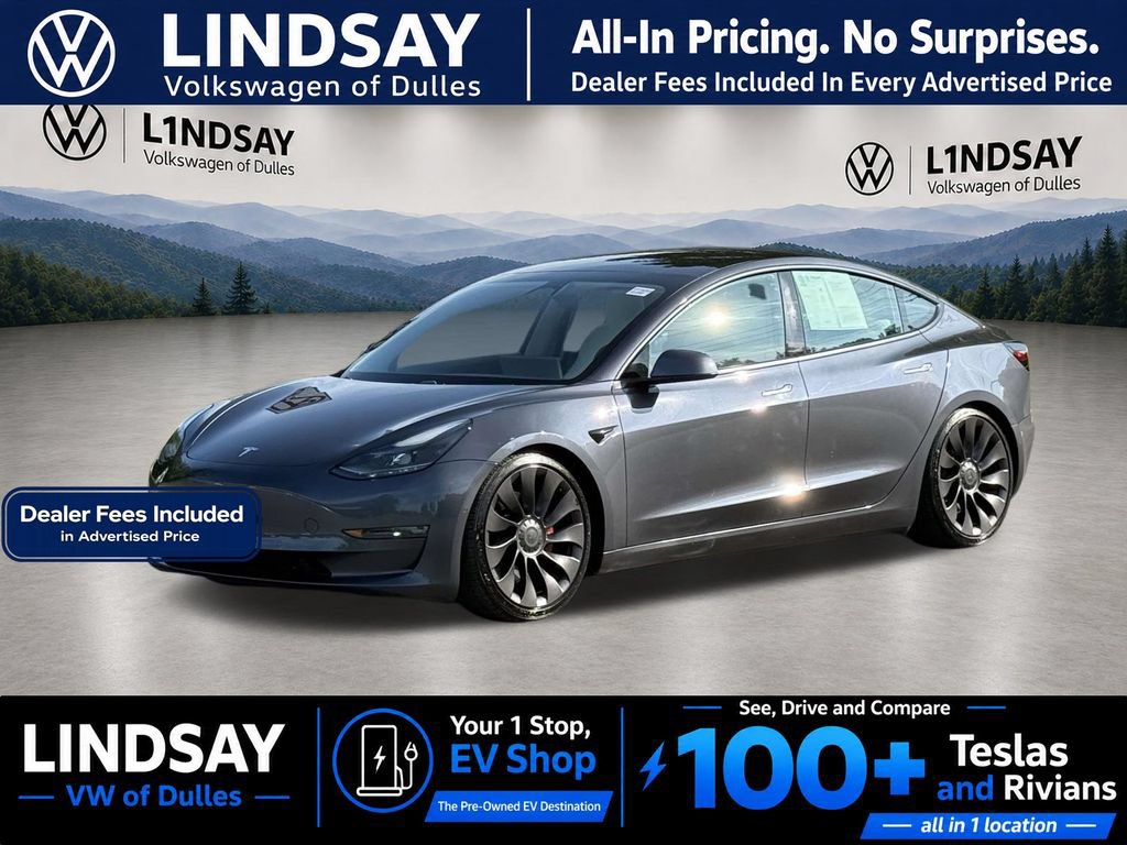 Used 2021 Tesla Model 3 Performance AWD/4WD image 4