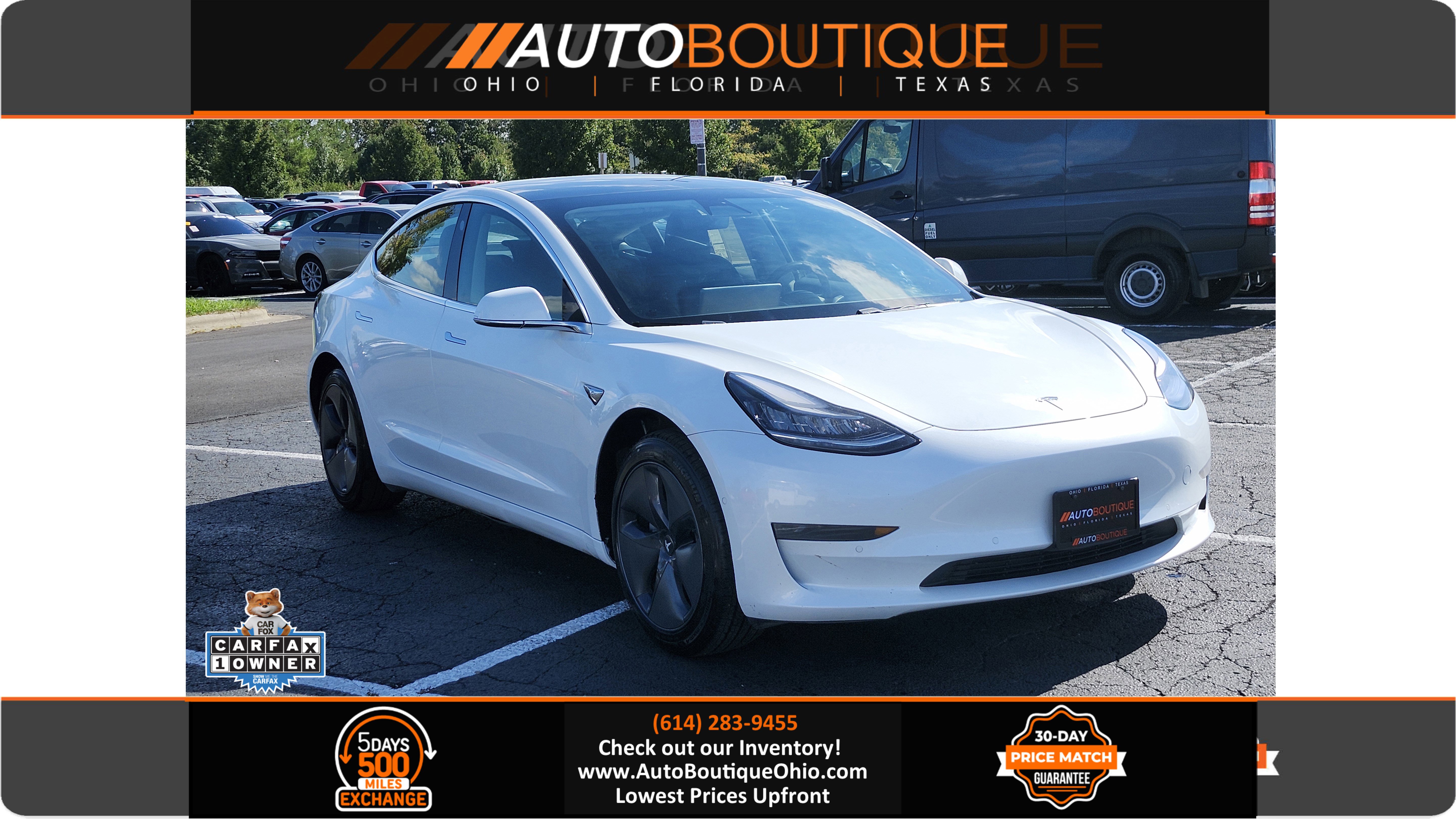 Used 2019 Tesla Model 3 Standard Range Plus image 1