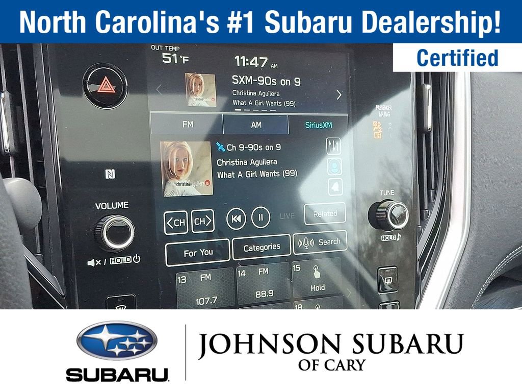 Certified 2025 Subaru Outback Limited XT image 14