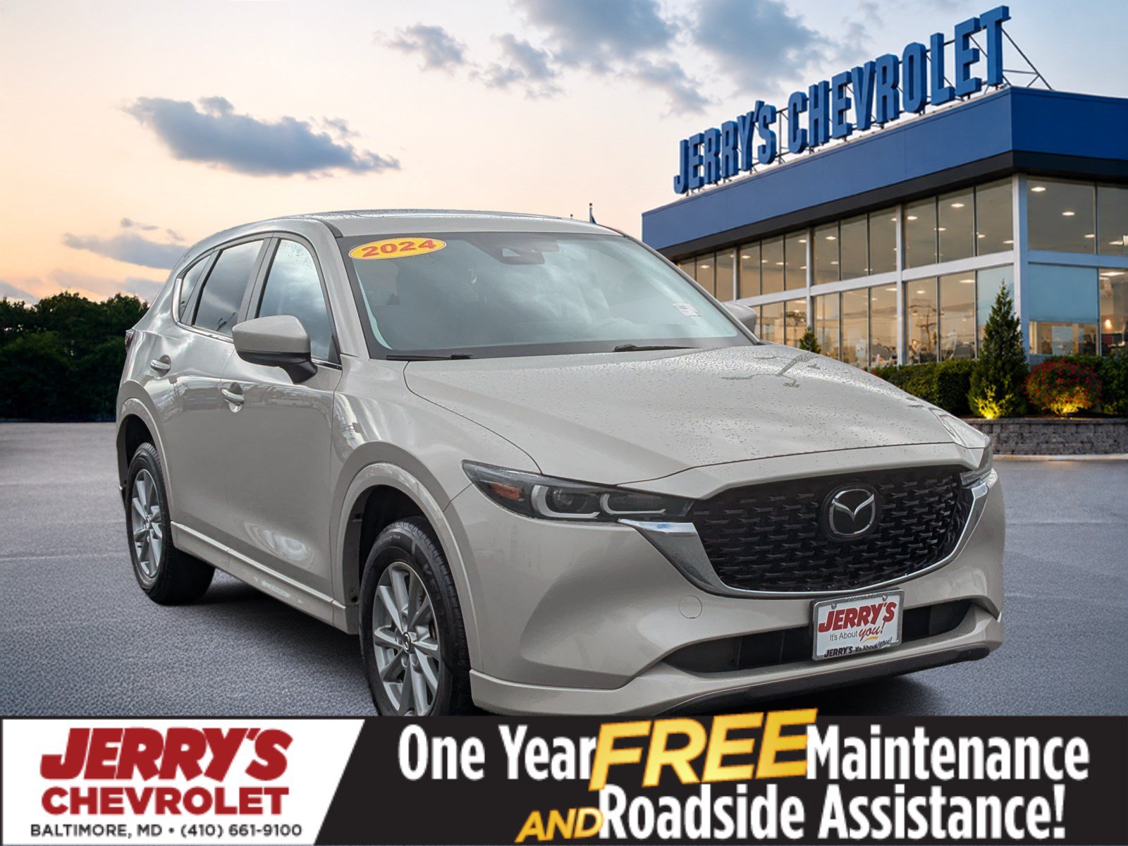 Used 2024 MAZDA CX-5 AWD 2.5 S w/ Preferred Package image 1