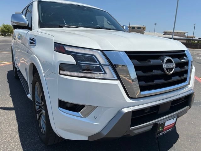 Certified 2022 Nissan Armada Platinum w/ Captain's Chairs Package RWD image 8