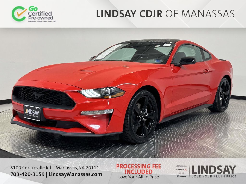 Used 2021 Ford Mustang Coupe w/ Equipment Group 101A RWD image 4