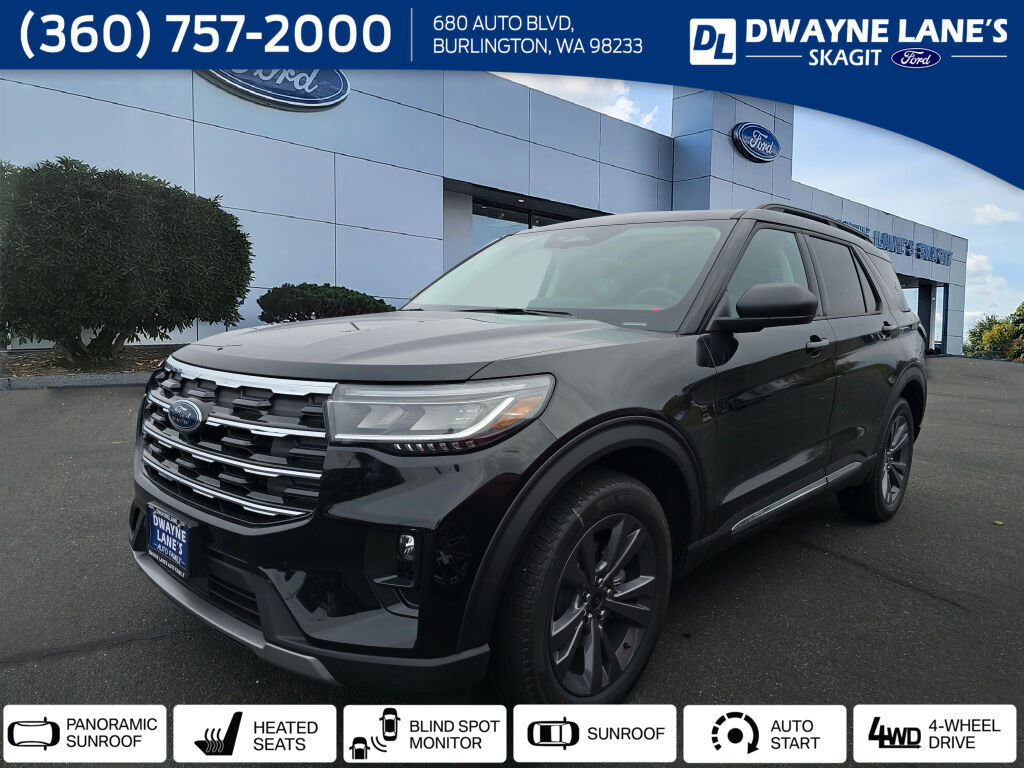 New 2025 Ford Explorer Active w/ Active Comfort Package