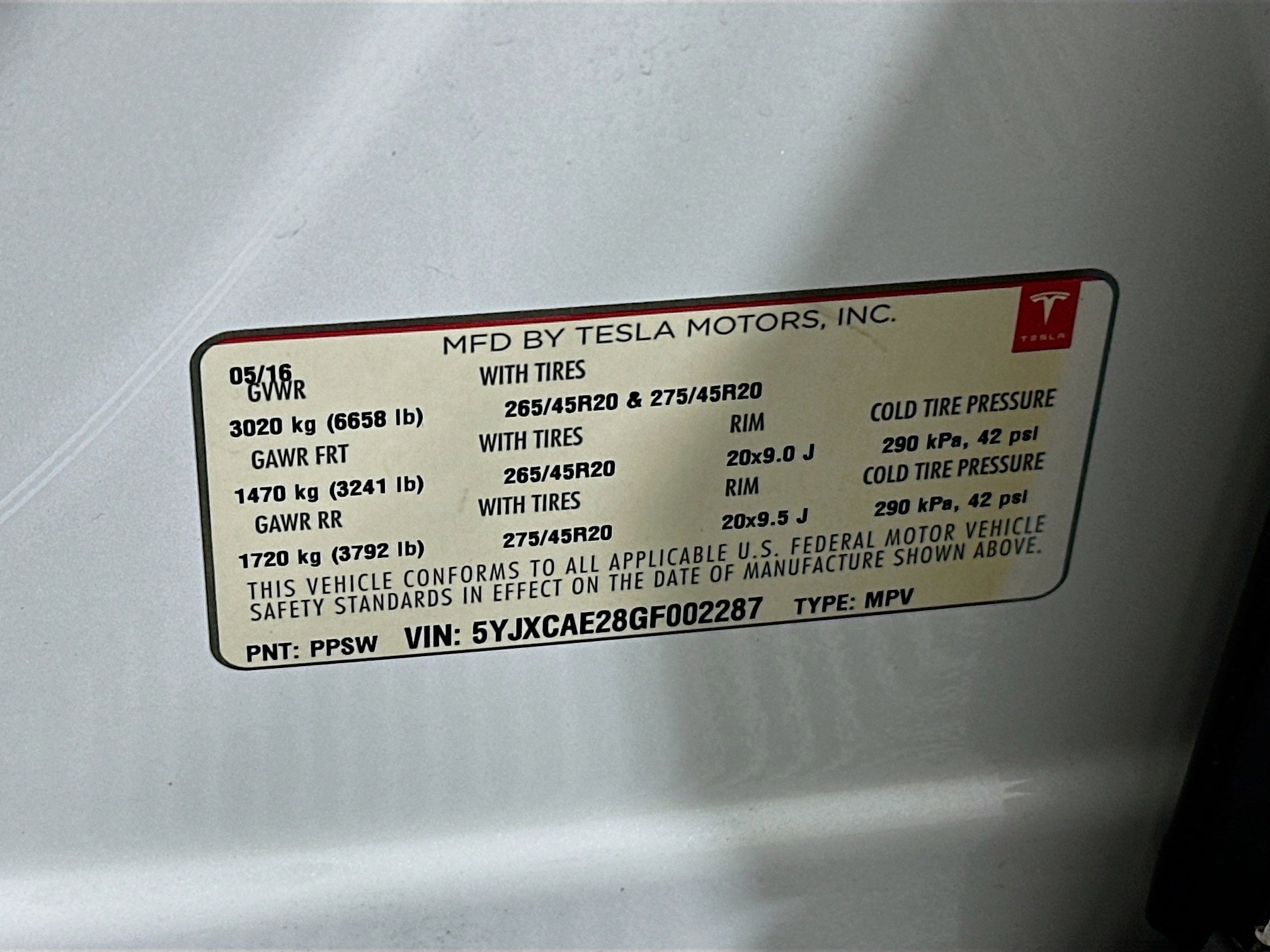 Used 2016 Tesla Model X 90D image 12