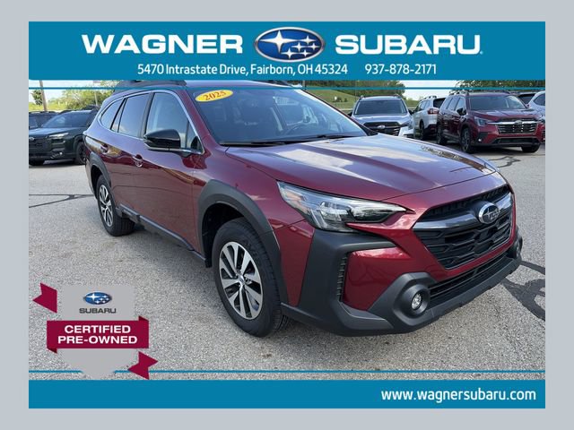 Certified 2025 Subaru Outback Premium w/ Popular Package #1A AWD/4WD image 1