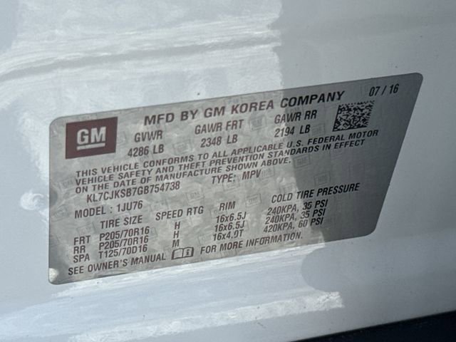 Used 2016 Chevrolet Trax LS FWD image 39