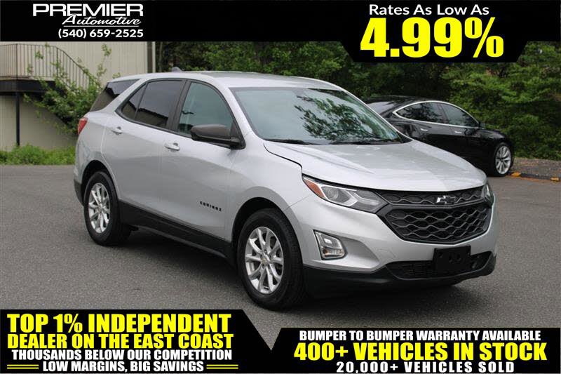 Used 2021 Chevrolet Equinox LS w/ LPO, Blackout Package FWD image 1