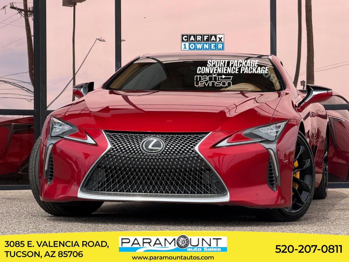 Used 2018 Lexus LC 500 Coupe w/ Sport Package