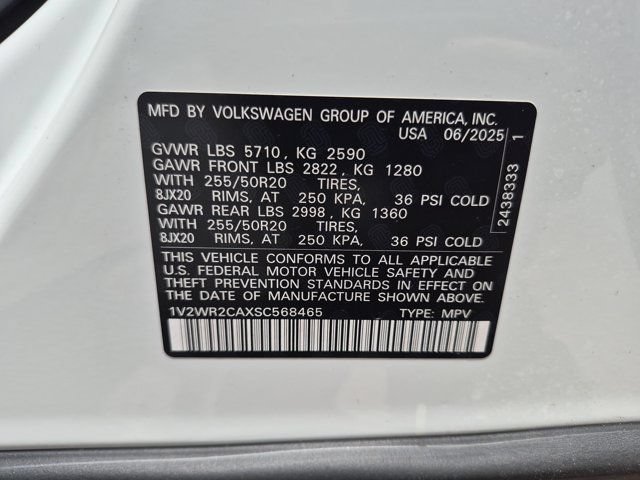 Used 2025 Volkswagen Atlas SE FWD image 36