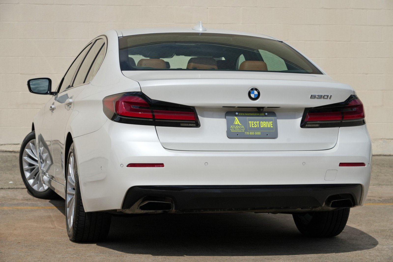 Used 2021 BMW 530i w/ Convenience Package RWD image 5