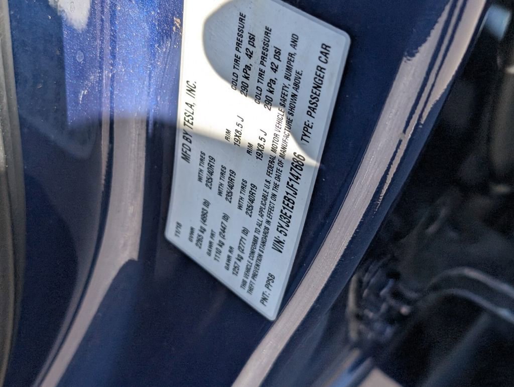 Used 2018 Tesla Model 3 Long Range image 20