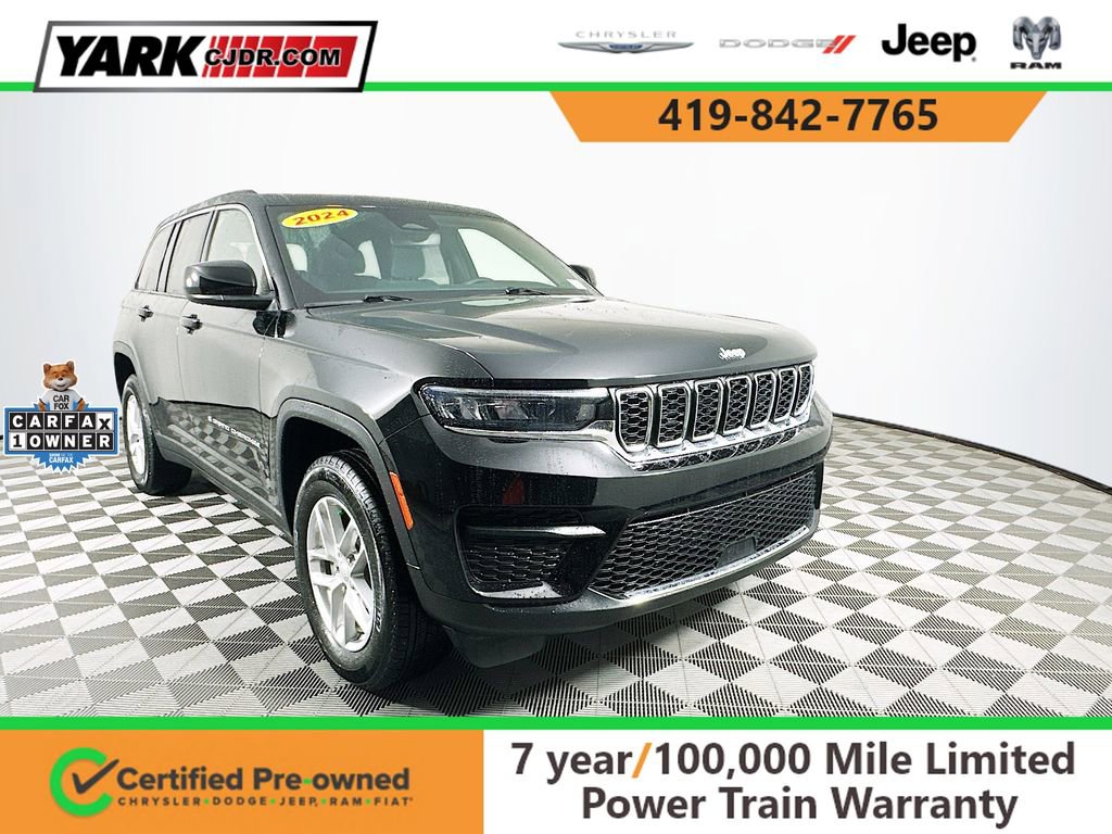 Certified 2024 Jeep Grand Cherokee Laredo X w/ Luxury Tech Group I