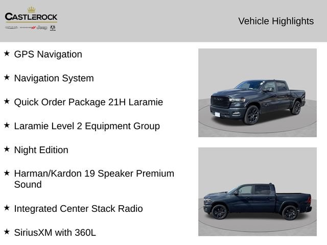 New 2026 RAM 1500 Laramie w/ Night Edition AWD/4WD image 2