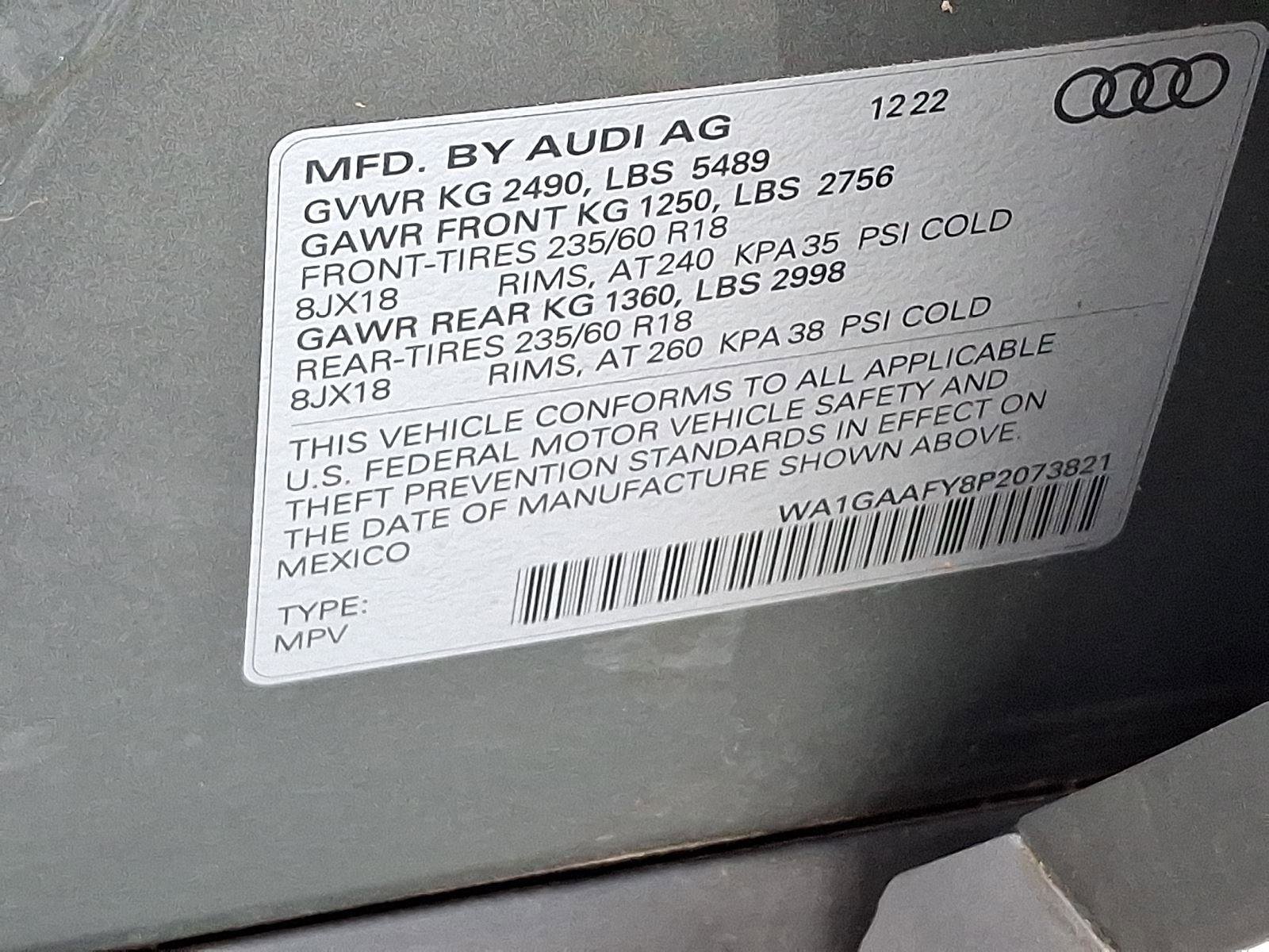 Used 2023 Audi Q5 2.0T Premium w/ Convenience Package image 27