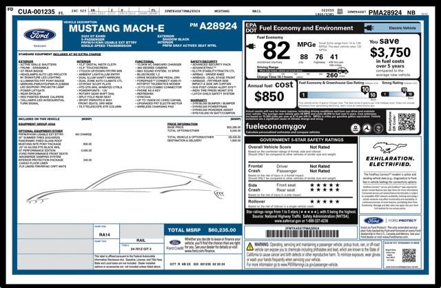Used 2023 Ford Mustang Mach-E GT w/ GT Performance Edition AWD/4WD image 31
