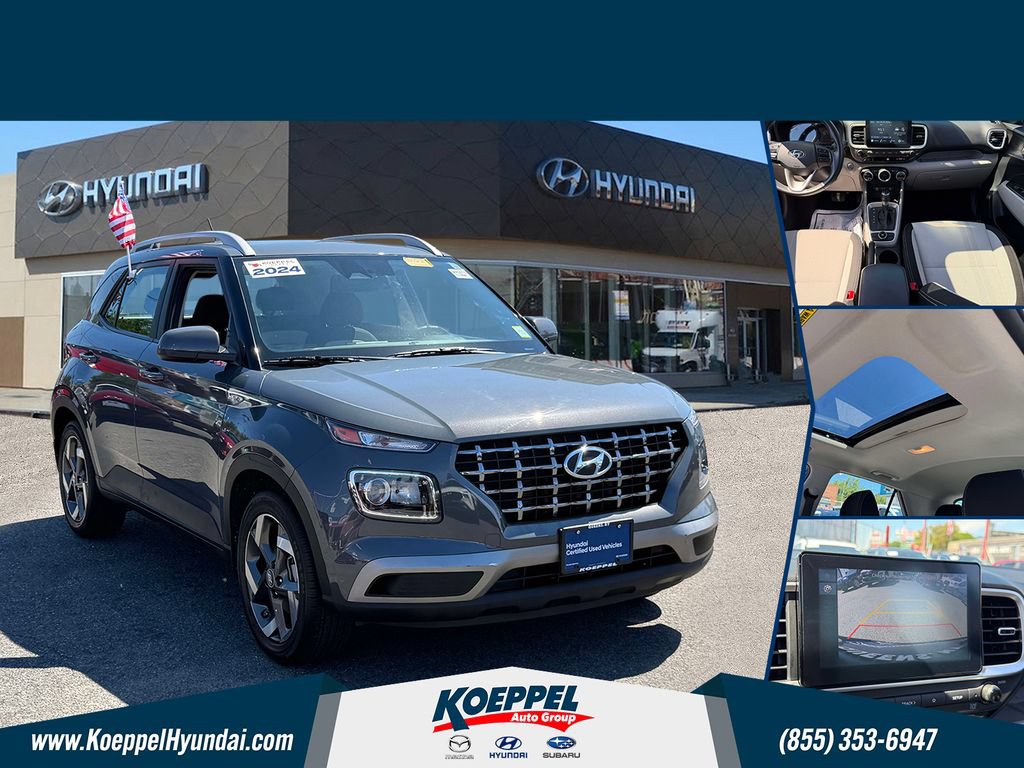 Certified 2024 Hyundai Venue SEL FWD image 1