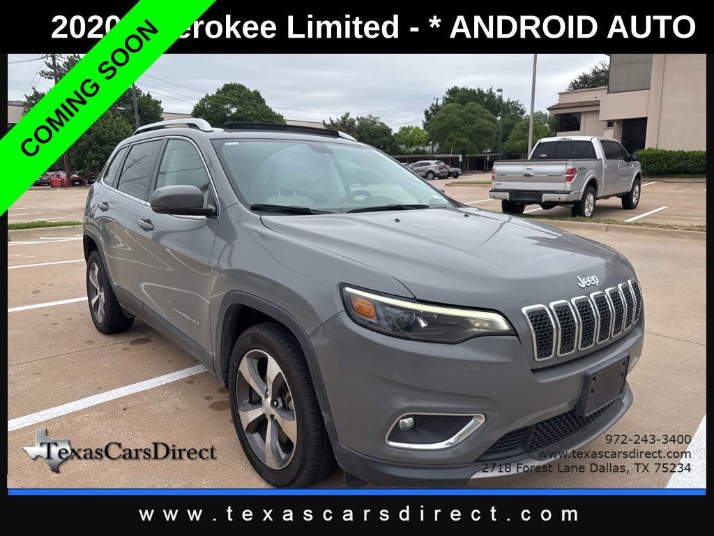 Used 2020 Jeep Cherokee Limited w/ Luxury Group FWD image 3