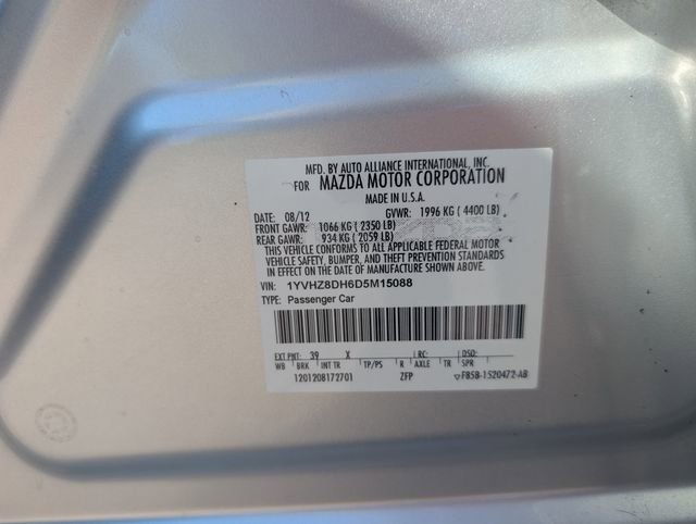 Used 2013 MAZDA MAZDA6 i Touring image 27