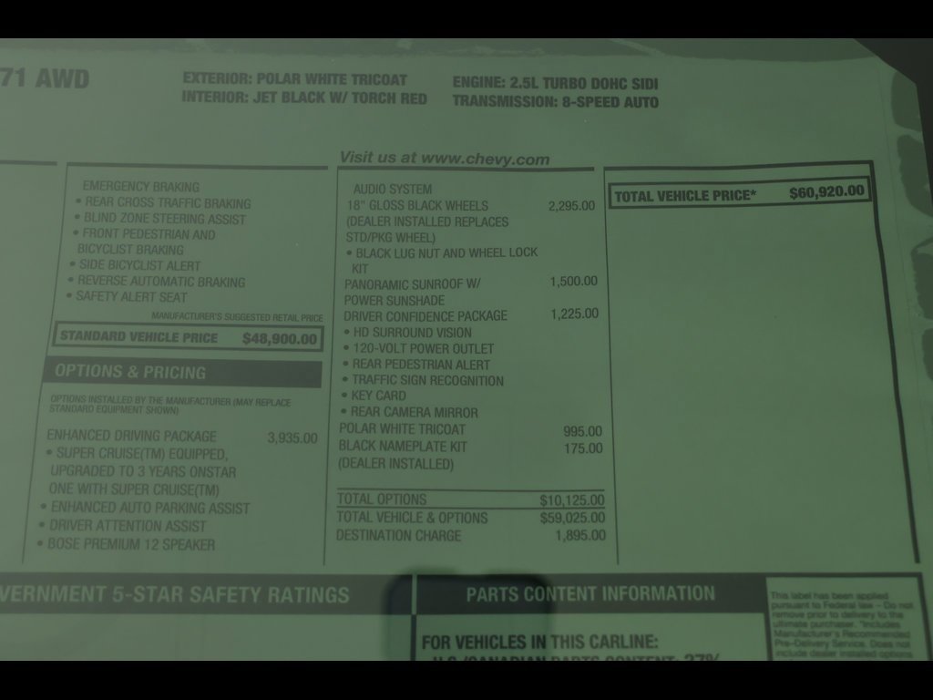 New 2026 Chevrolet Traverse Z71 w/ Enhanced Driving Package image 27