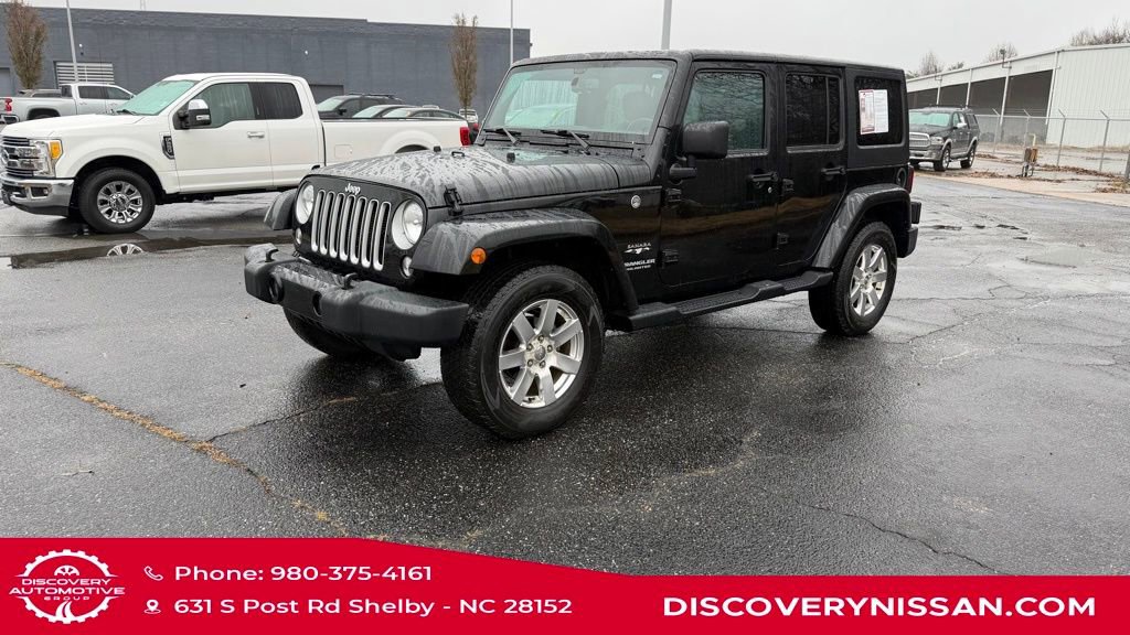 Used 2016 Jeep Wrangler Unlimited Sahara image 2