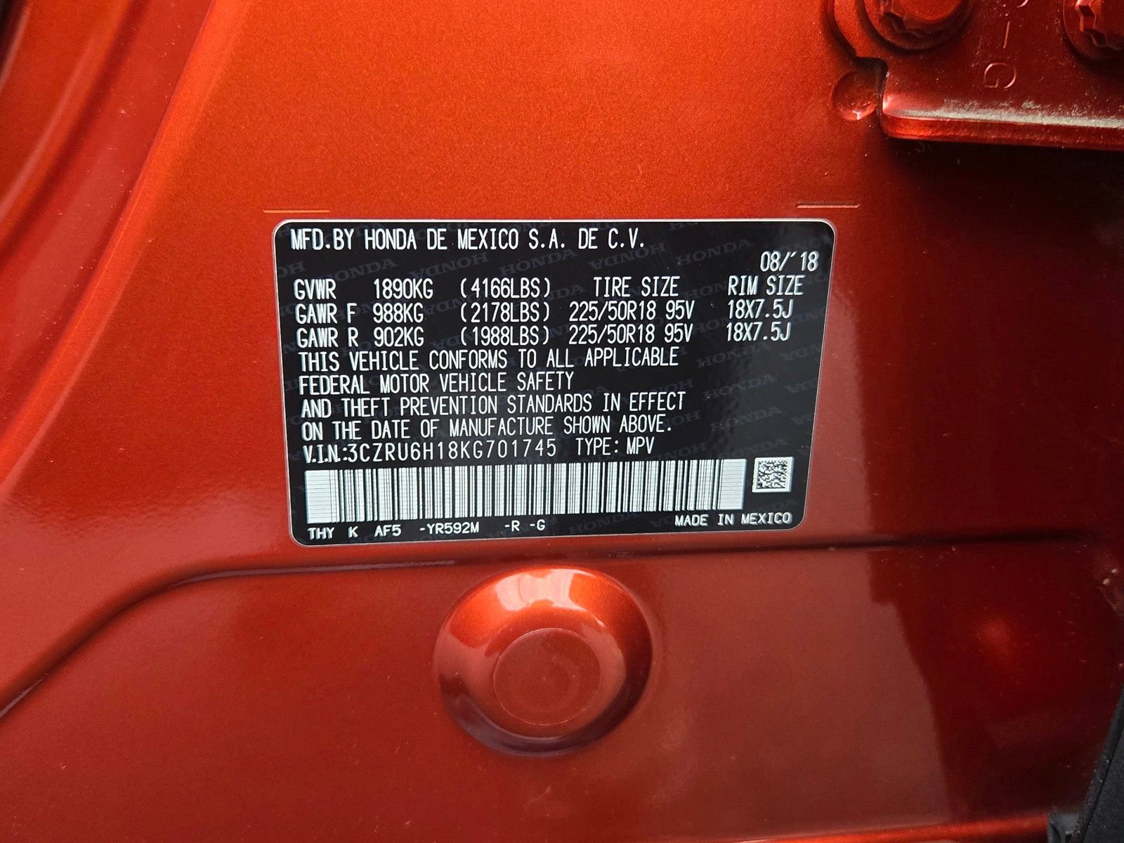 Used 2019 Honda HR-V Sport image 22