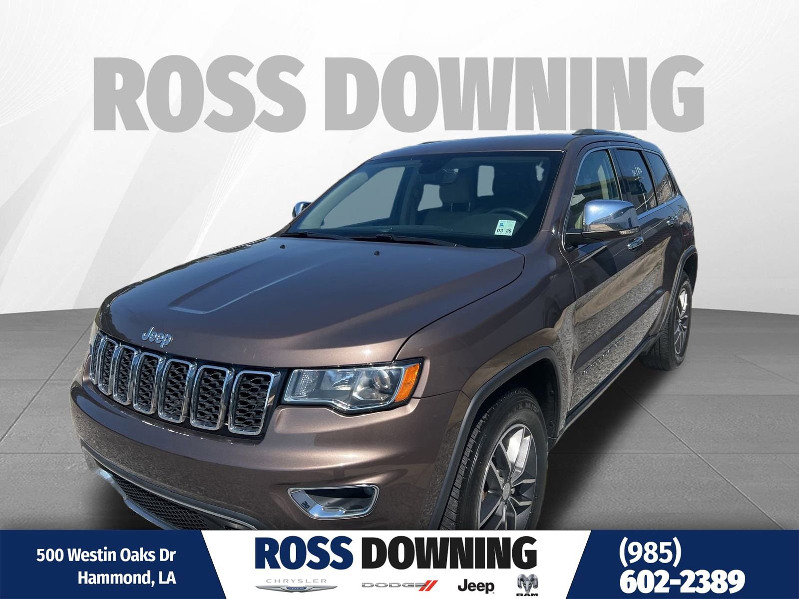 Used 2018 Jeep Grand Cherokee Limited