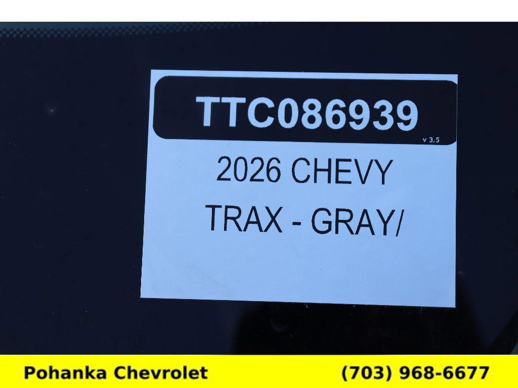New 2026 Chevrolet Trax RS w/ Driver Confidence Package image 33