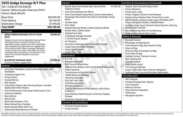 New 2025 Dodge Durango R/T image 28