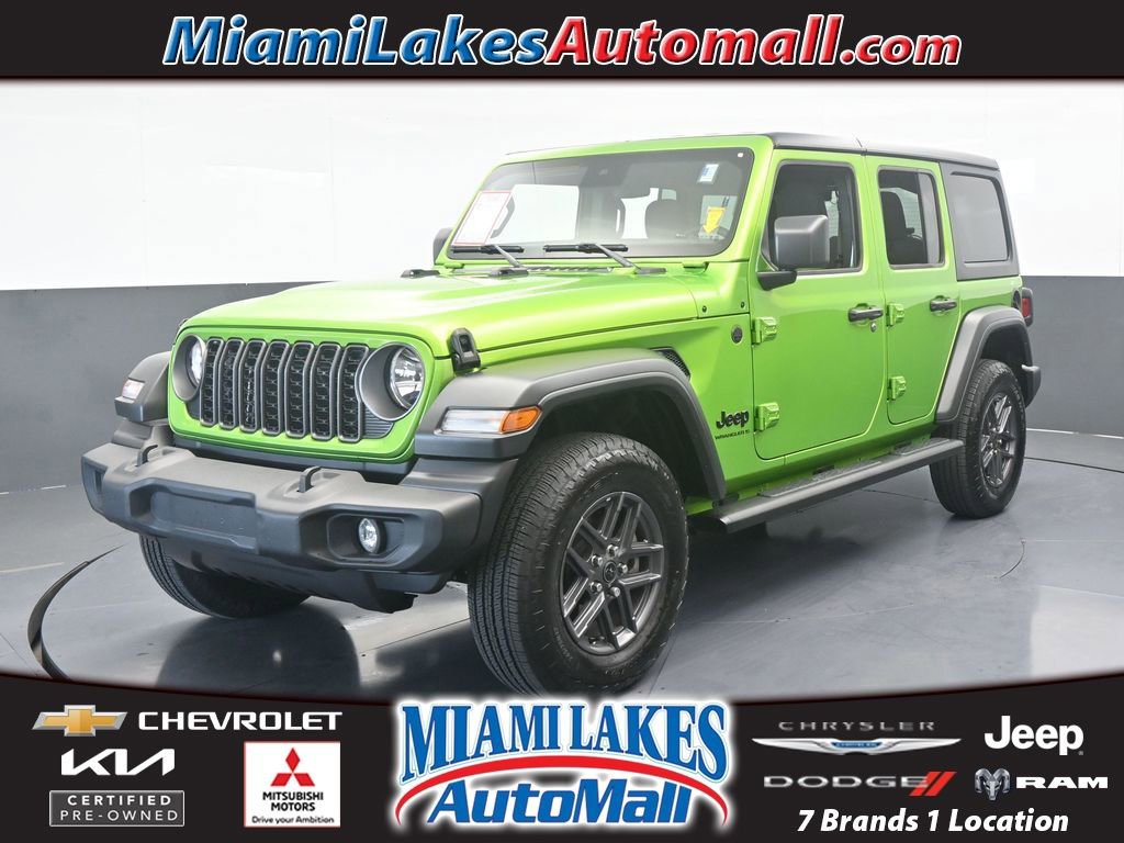 Used 2025 Jeep Wrangler Sport S image 1