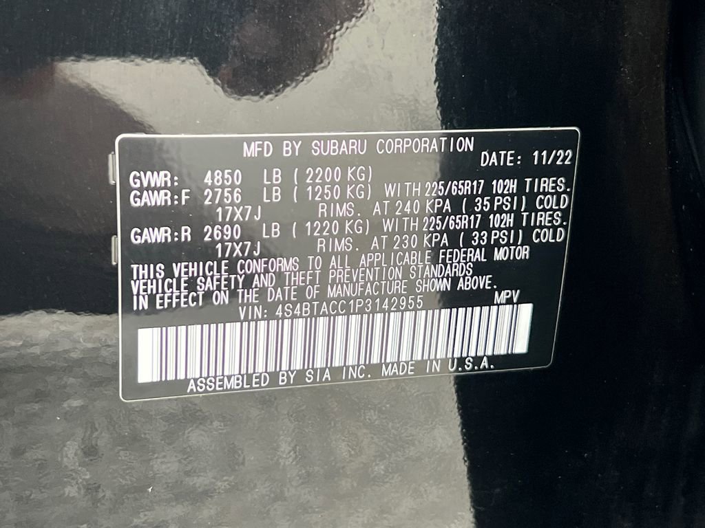 Certified 2023 Subaru Outback Premium image 31