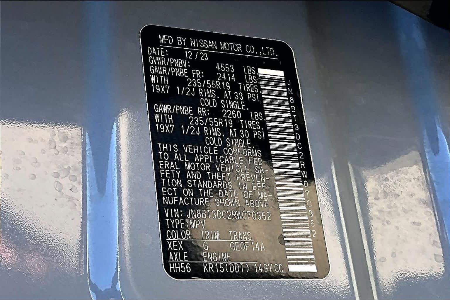 Certified 2024 Nissan Rogue Platinum w/ Platinum Premium Package FWD image 35