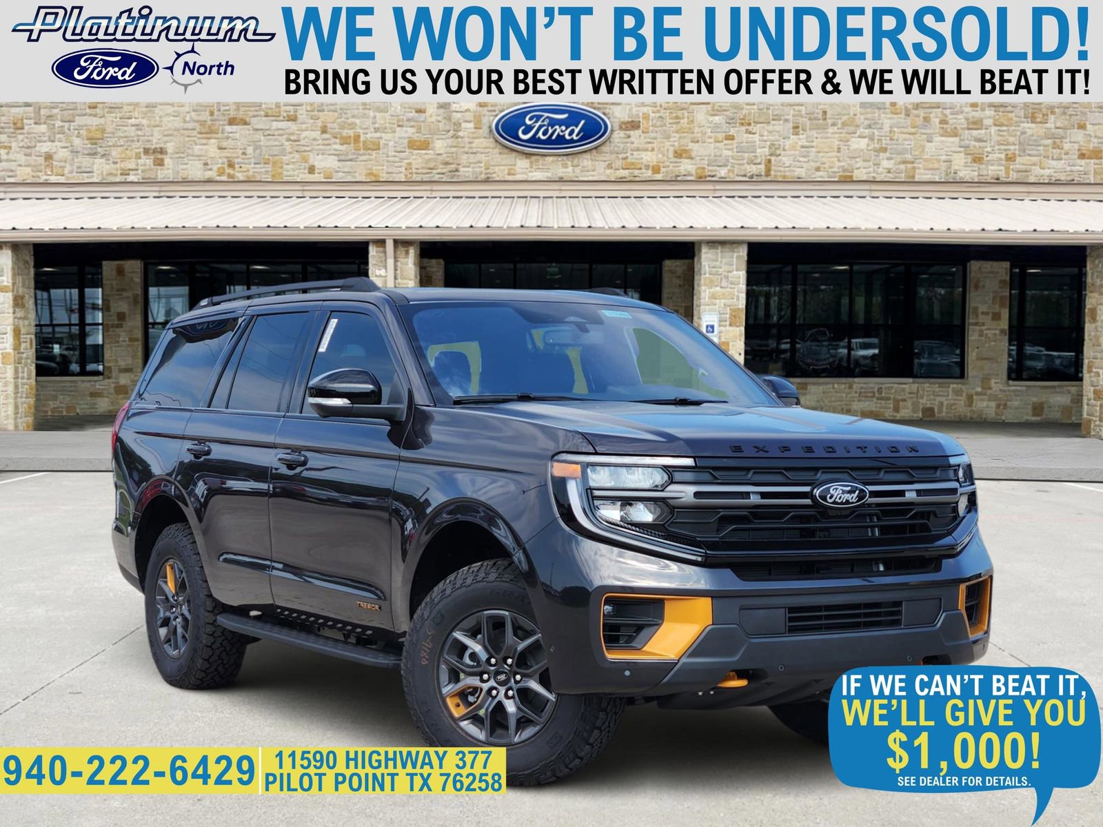 New 2025 Ford Expedition Tremor image 1