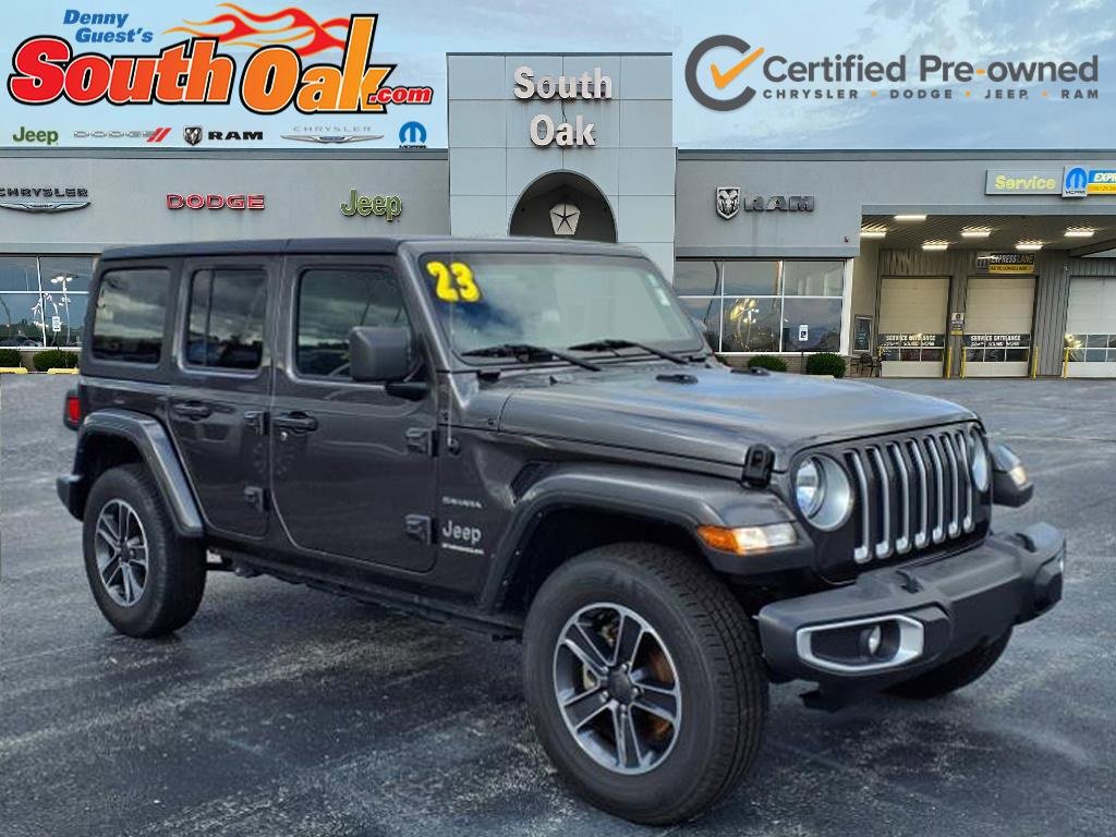 Certified 2023 Jeep Wrangler Sahara