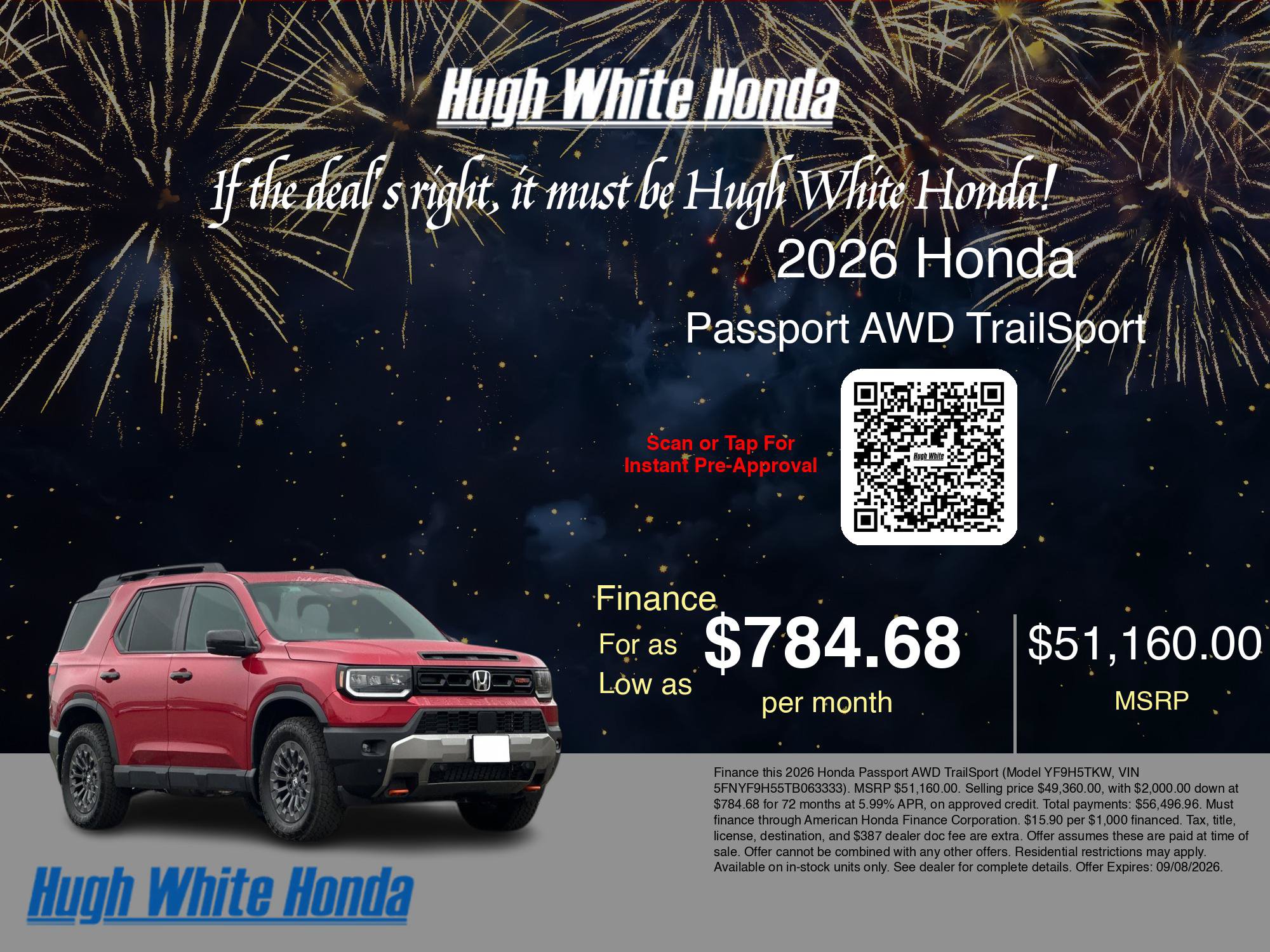 New 2026 Honda Passport TrailSport image 7